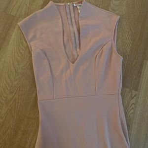 Blush pink Bodycon Dress new condition Size L
